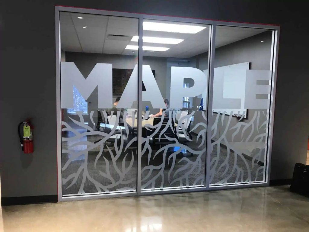 Etched Window Graphics dublin